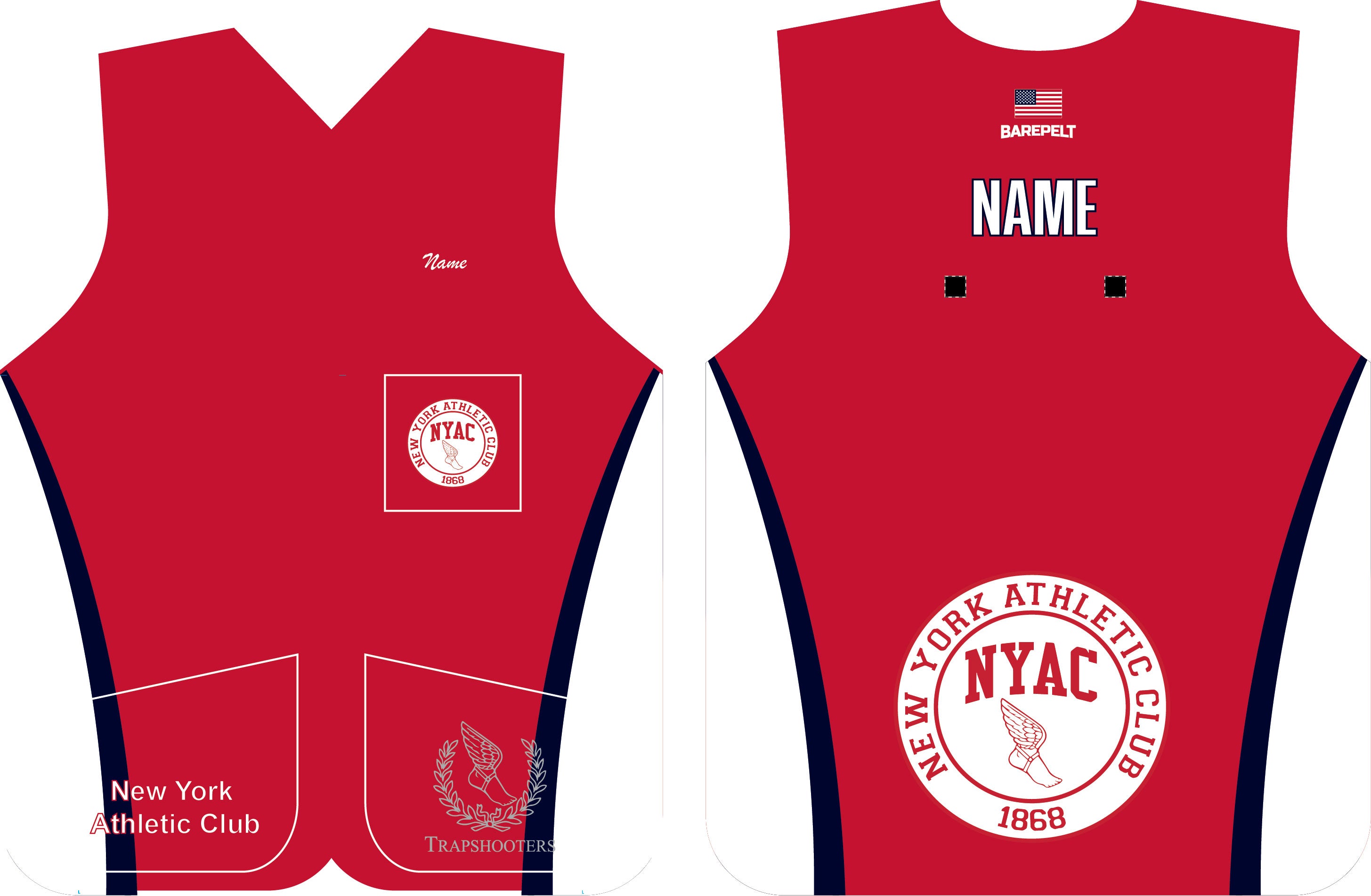 NYAC Club vest – Barepelt